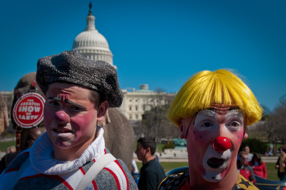 Two DC Clowns (Dustin and Kyle Barker)