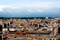 View of Rome from Vatican Museum Window