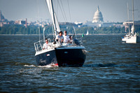 Sailboat Racing on the Potomac River