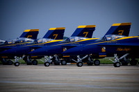 Blue Angels Parked