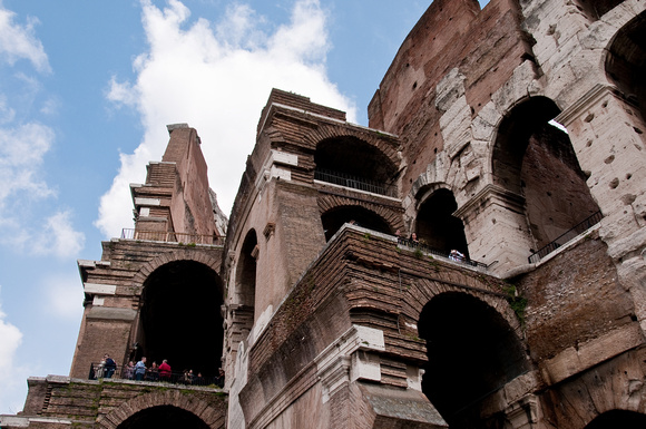 Three Walls of the Rroman Coliseum