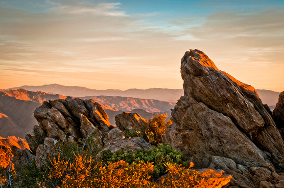 Sunrise Top of the Mountain Anza-Borrego Desert State Park (1 of 1)