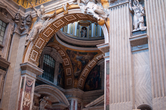 Inside Saint Peter's Basilica