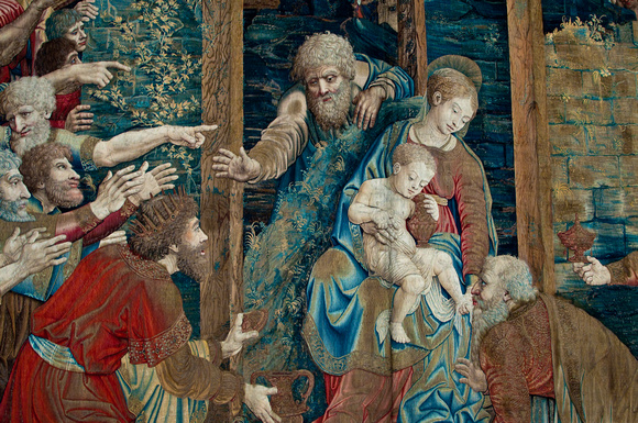 Christ Child Tapestry Vatican Museum
